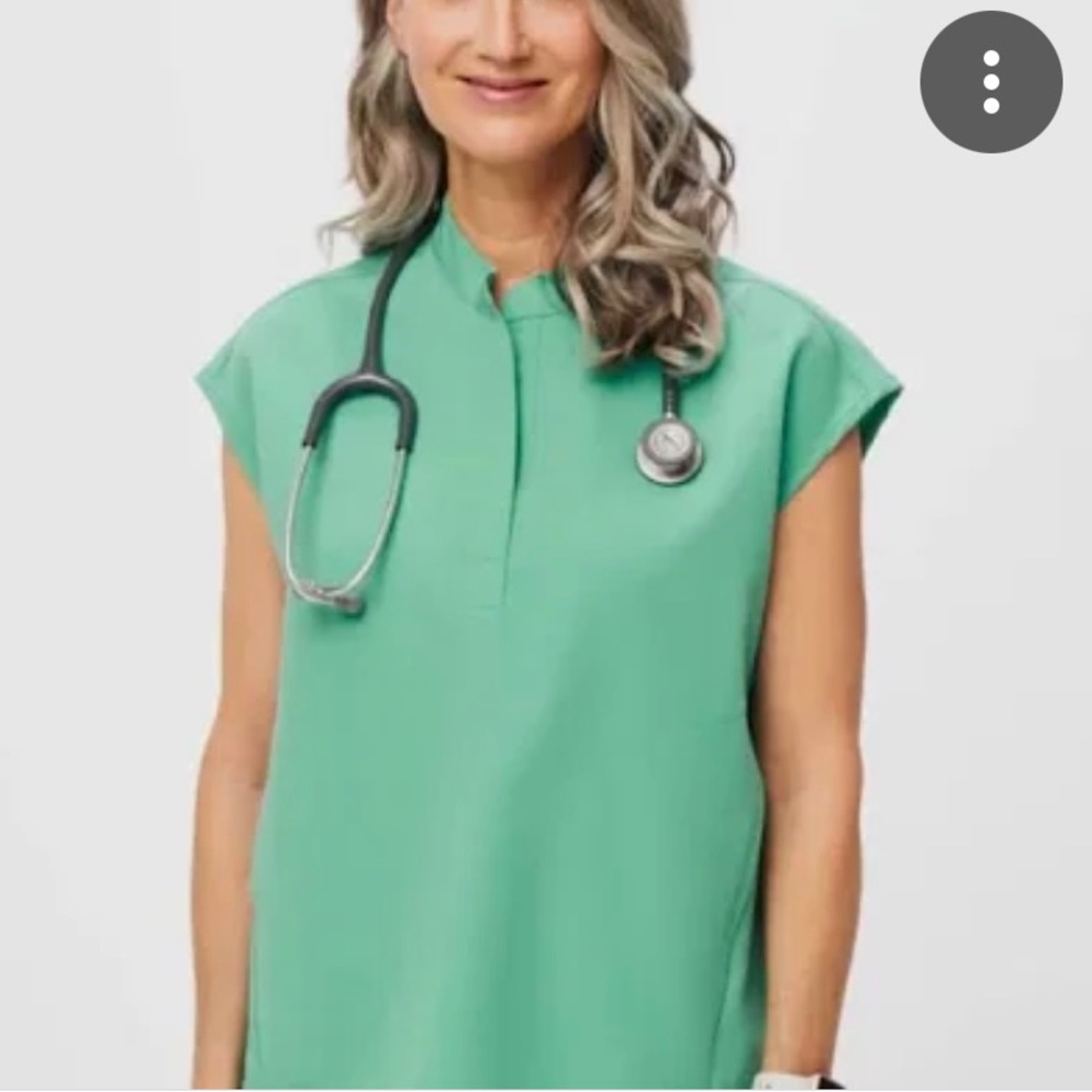 Surgical green figs top xxs
